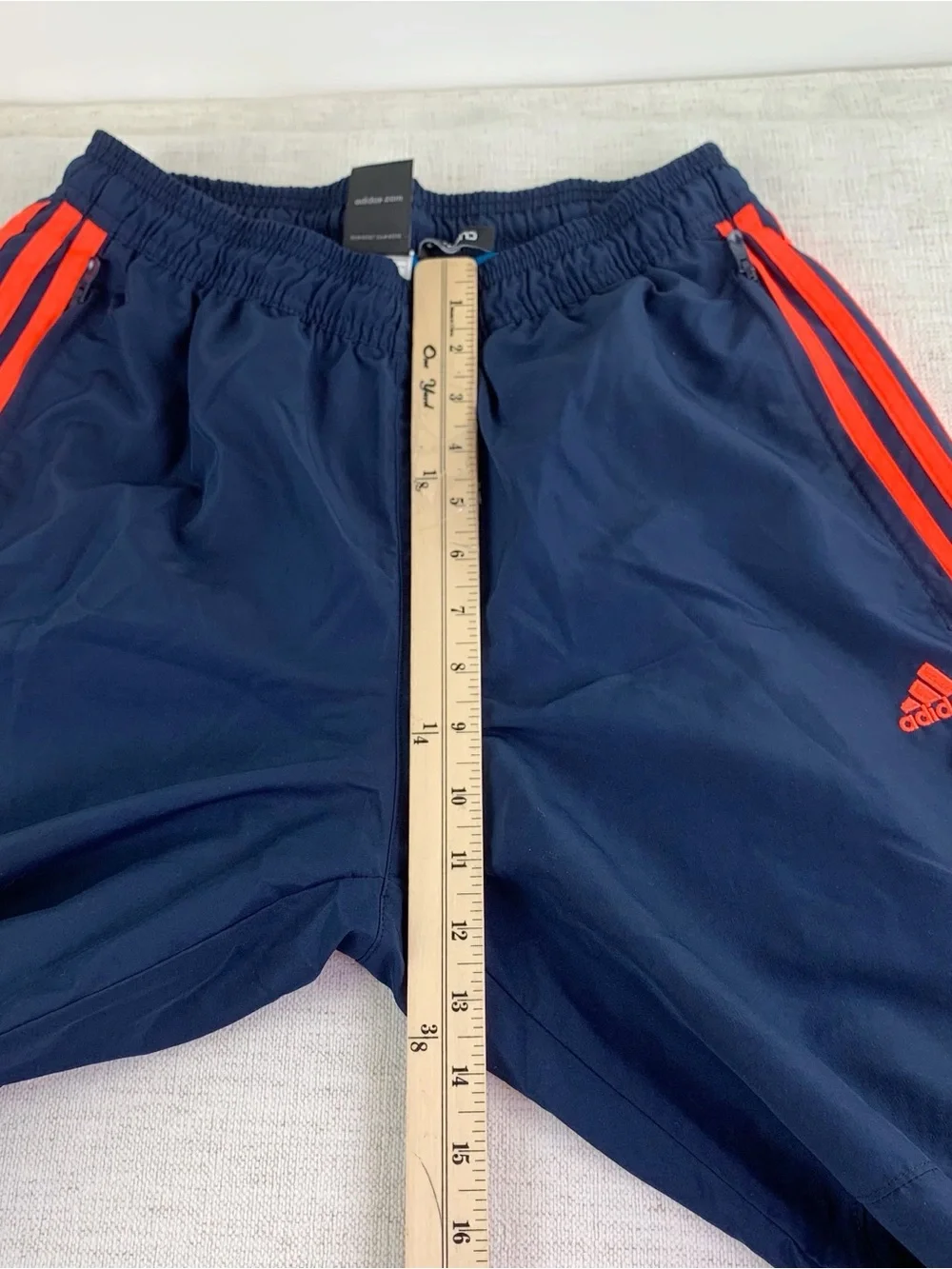 Adidas Predator striped track pants Collegiate Navy blue  Infrared logo